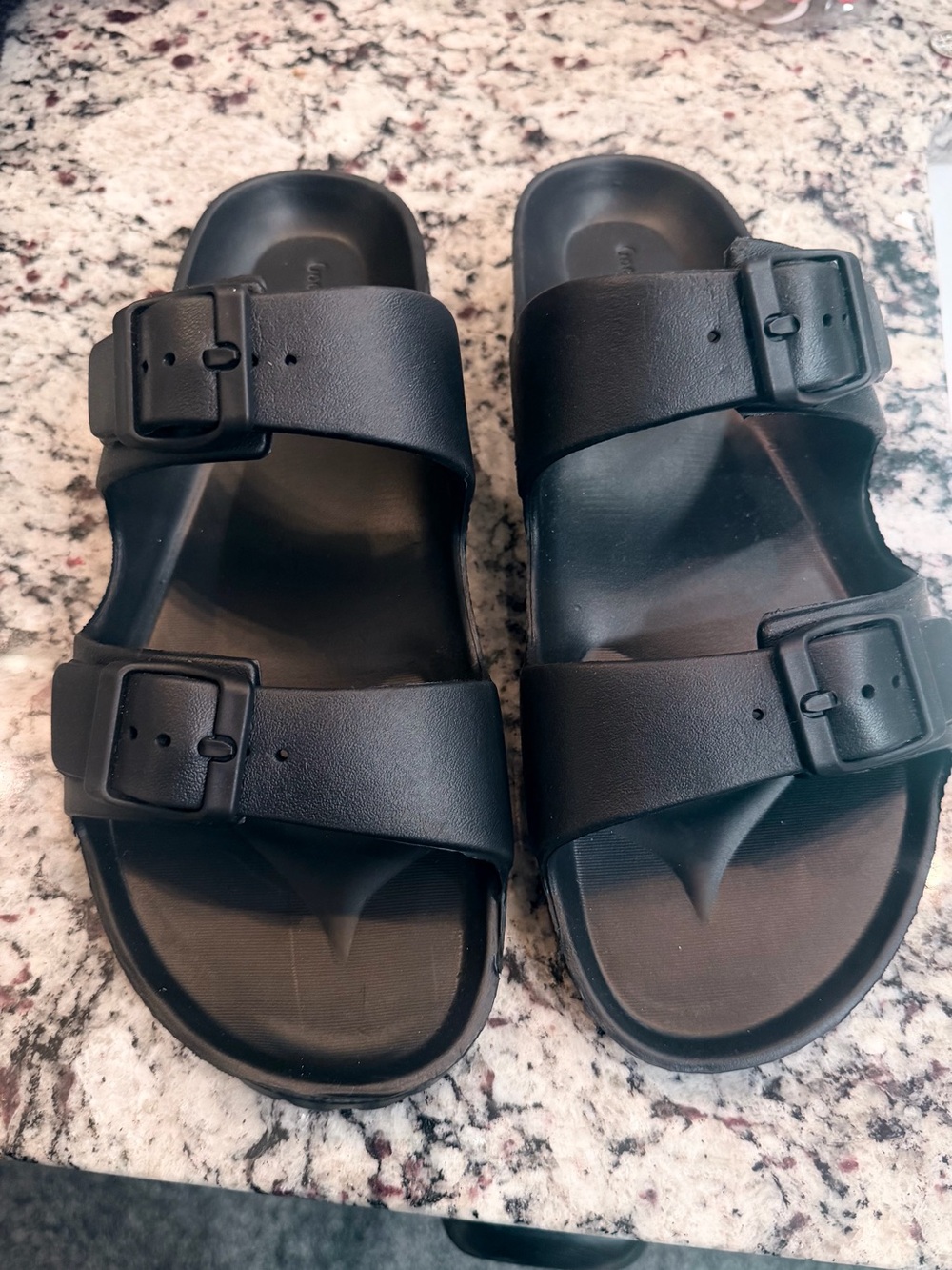 Good Fellow Black Sandals Womens  Size 10 NWOT